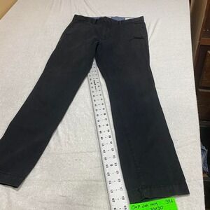 Black Gap men 32X30 skinny dress pants slim-fit. SKU396